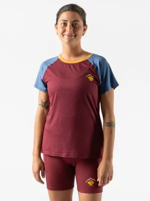 Stretch Material Adjustable Hem EZ Tee Perf SS