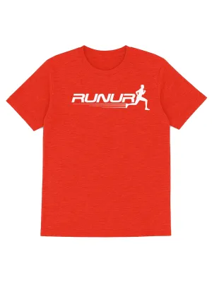 Comfy Waistband SHORT SLEEVE TEE - RED SCARLET - THE RECOVERY