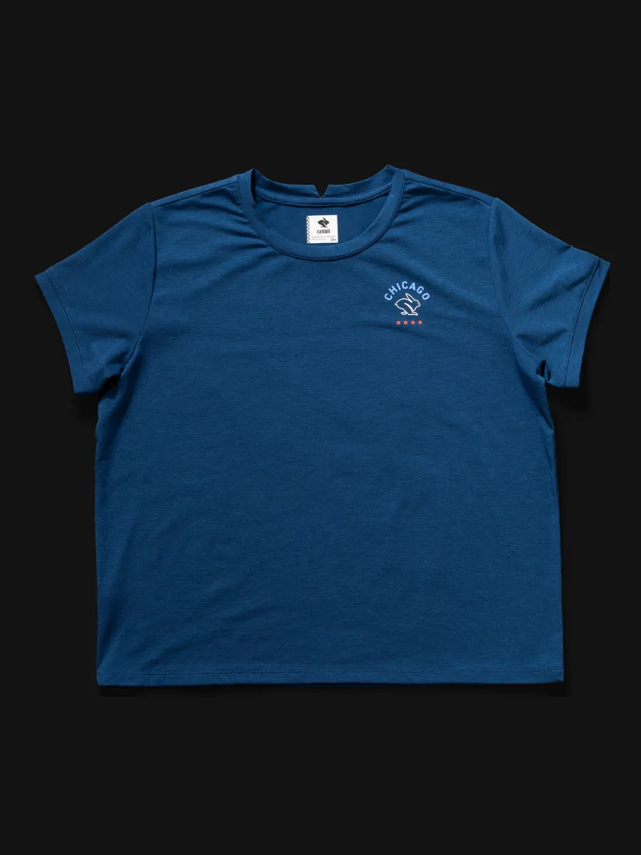 Smooth Look Layerable Look Women's Off The Track Tee | Chicago