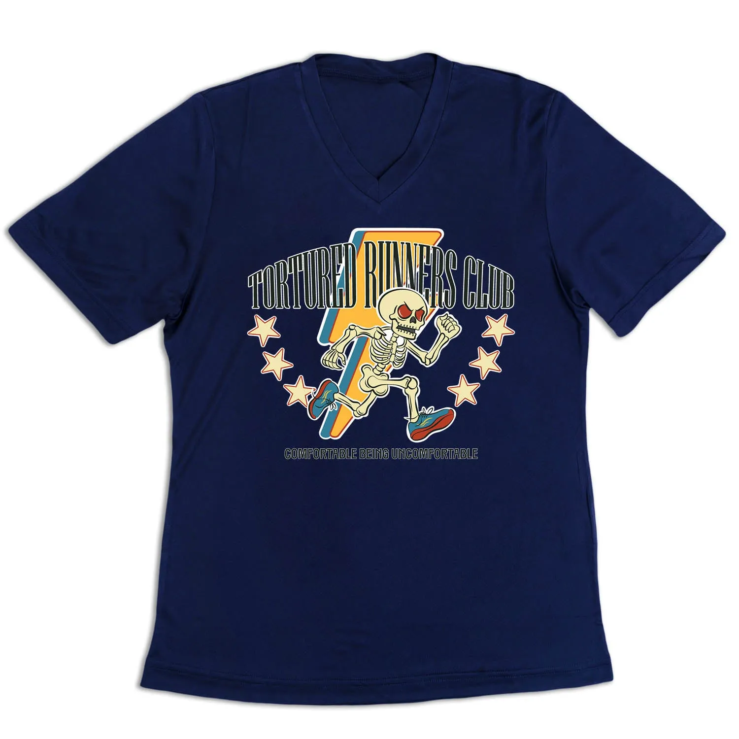 Women's Short Sleeve Tech Tee - The Tortured Runners Club Adaptable Thermal Regulation Layer