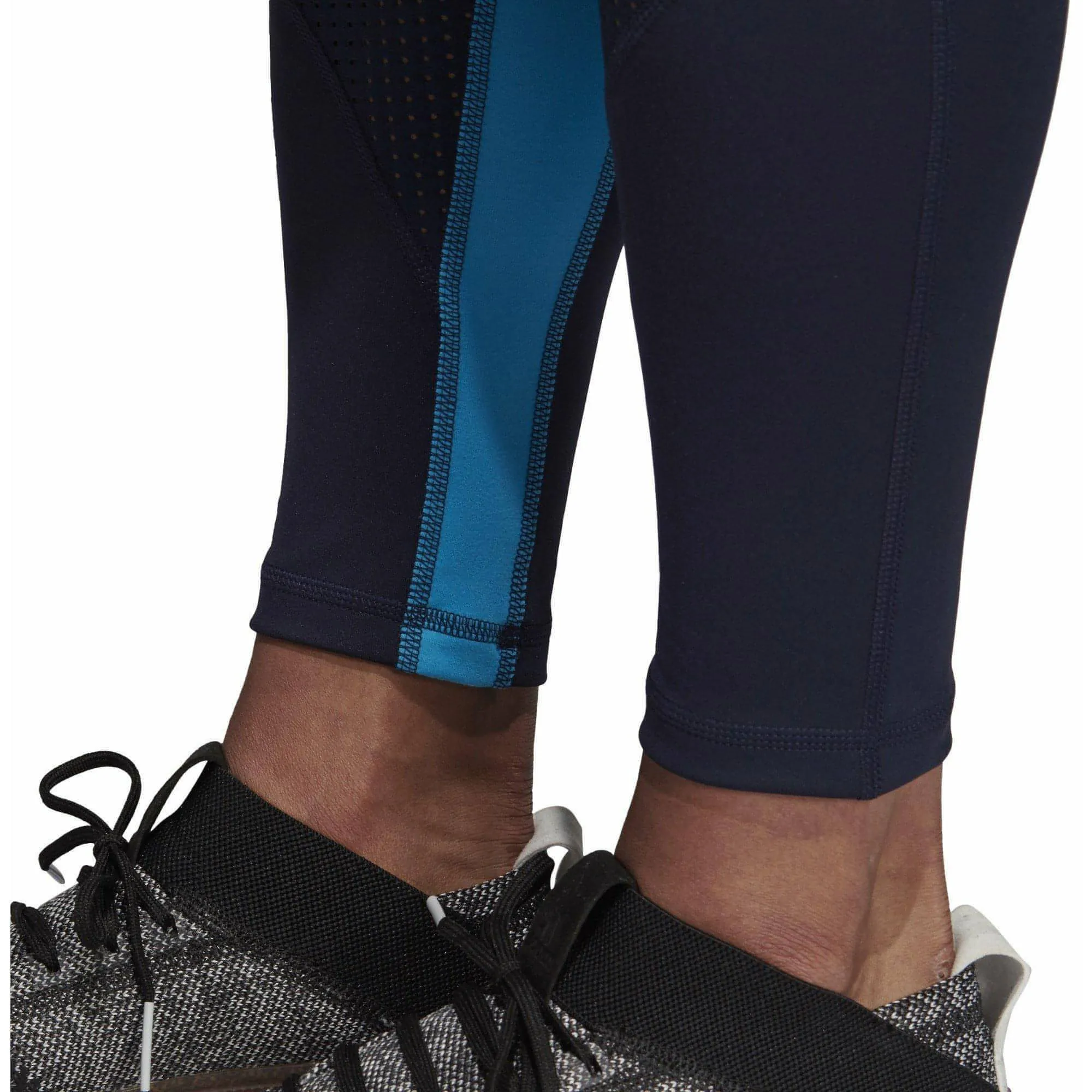 Evening Walk Maternity Wear adidas Believe This High Rise Womens Long Training Tights - Blue