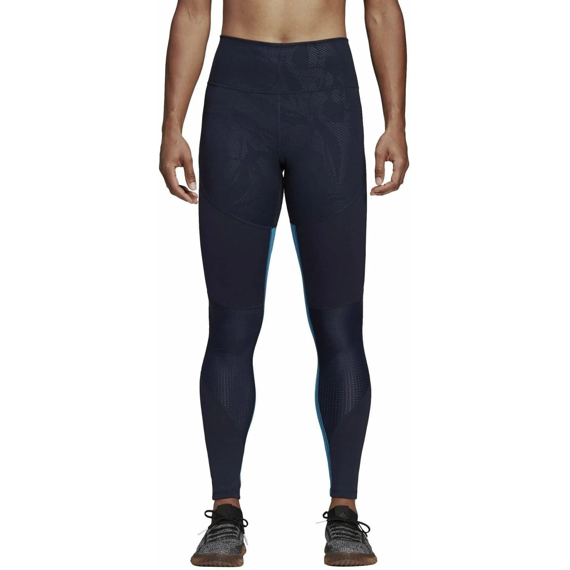 Fit Ready Eco Friendly Beach Walk adidas Believe This High Rise Womens Long Training Tights - Blue