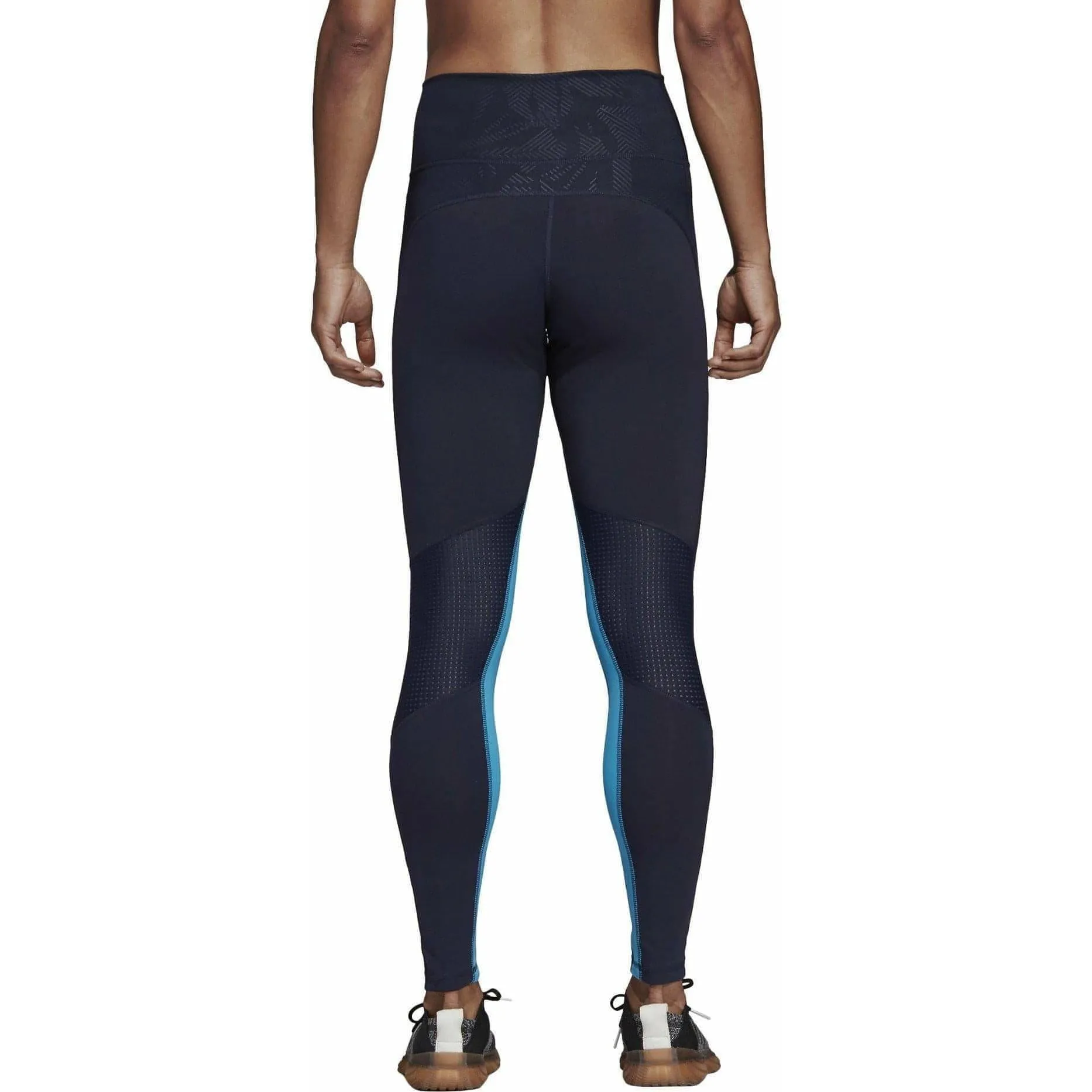 adidas Believe This High Rise Womens Long Training Tights - Blue Comfortable and stylish