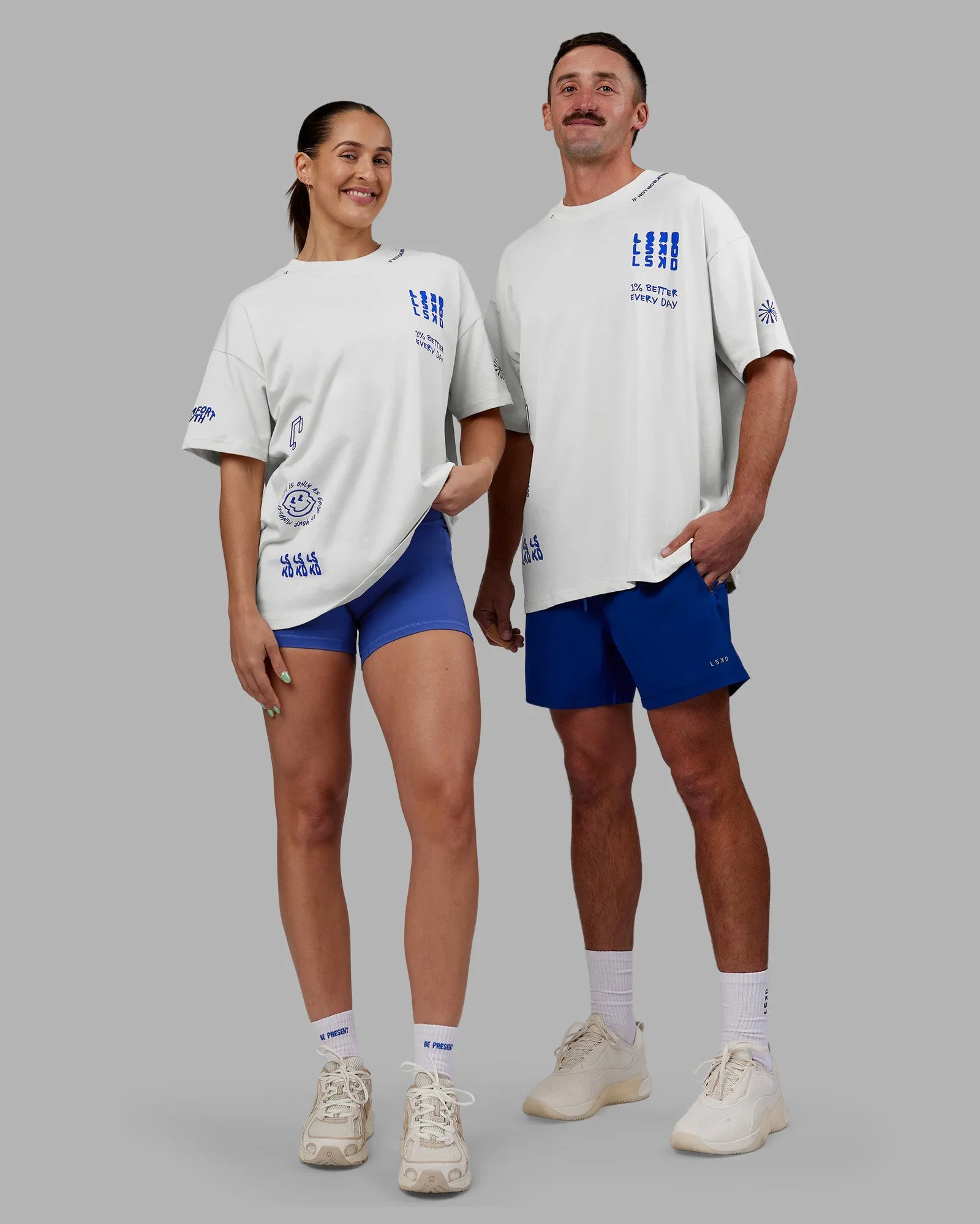 Abs If Not Now When Heavyweight Oversized Tee - Vaporous Gray Travel Essential Perfect Comfort Wear