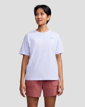 Minimalist Wear sporty and comfortable Women's Heritage Organic Cotton T-shirt - Bright Lilac