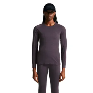 Craft Women's Core Dry Active Comfort Long Sleeved in Dark Plum SS25 Anti Static Finish Floral Print