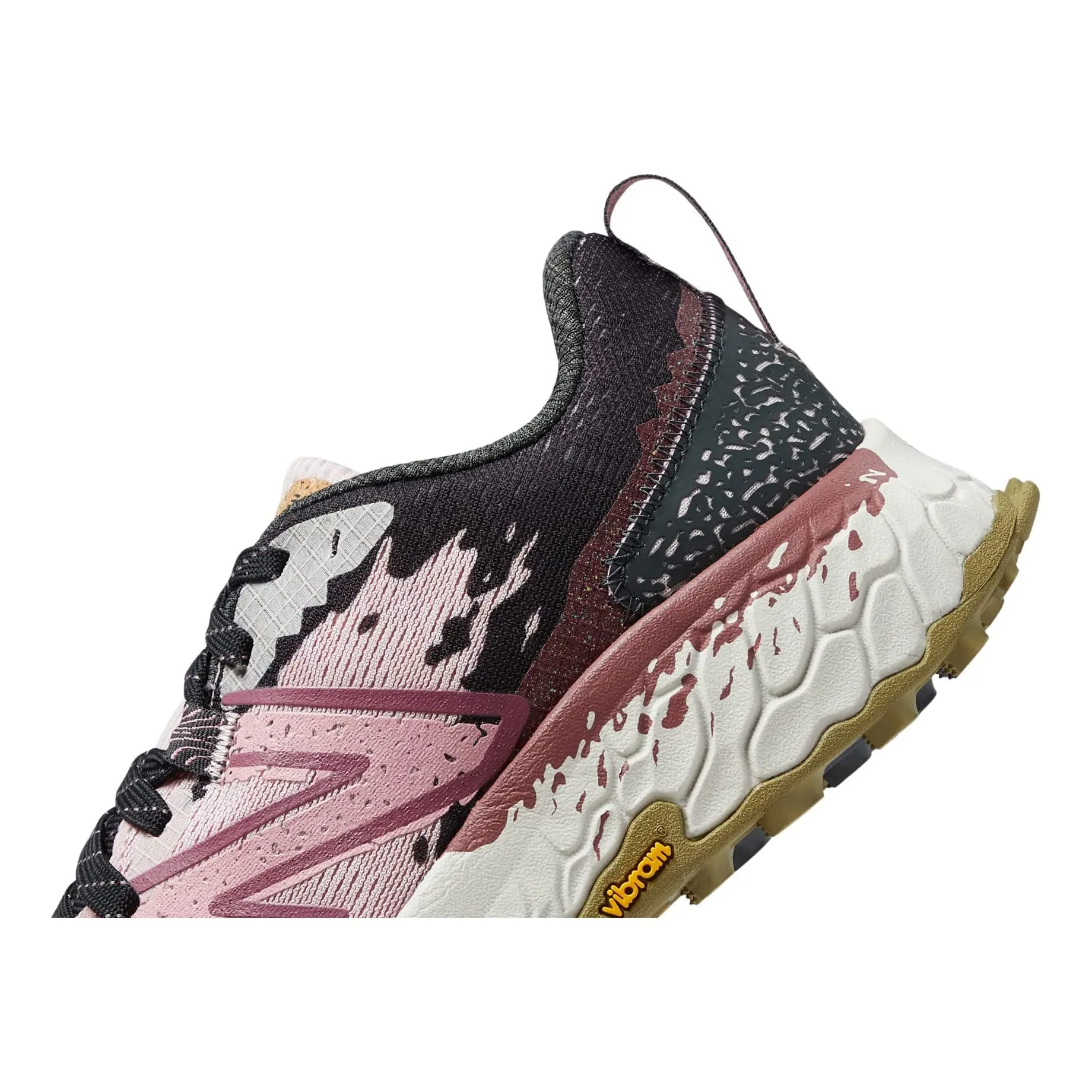 Outdoor Lifestyle Shoes wide width trail shoes New Balance Women's Fresh Foam X Hierro v7 (Stone Pink/Blacktop)