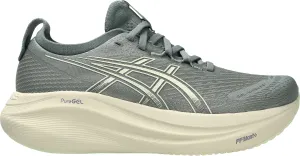 Asics Gel Nimbus 27 Womens Running Shoes - Grey adult fitness shoes Shock - absorbing feature