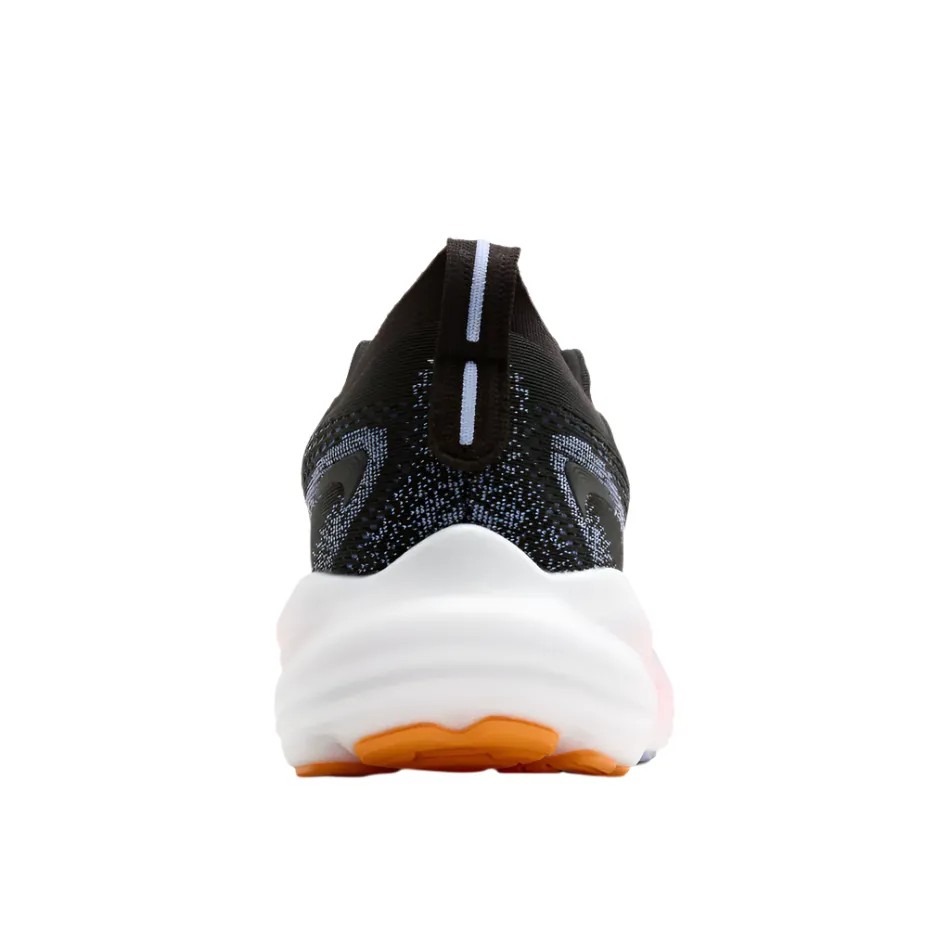 Brooks Women's Glycerin 22 Running Shoes in Black/Blue Heron/Orange AW25 Flexible Toe Box