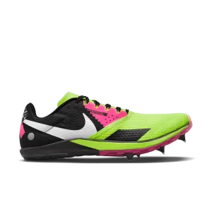 wide - fit comfort Impact Resistant Cushioning Unisex Zoom Rival XC 6 (700 - Volt/White-Black-Hyper Pink)