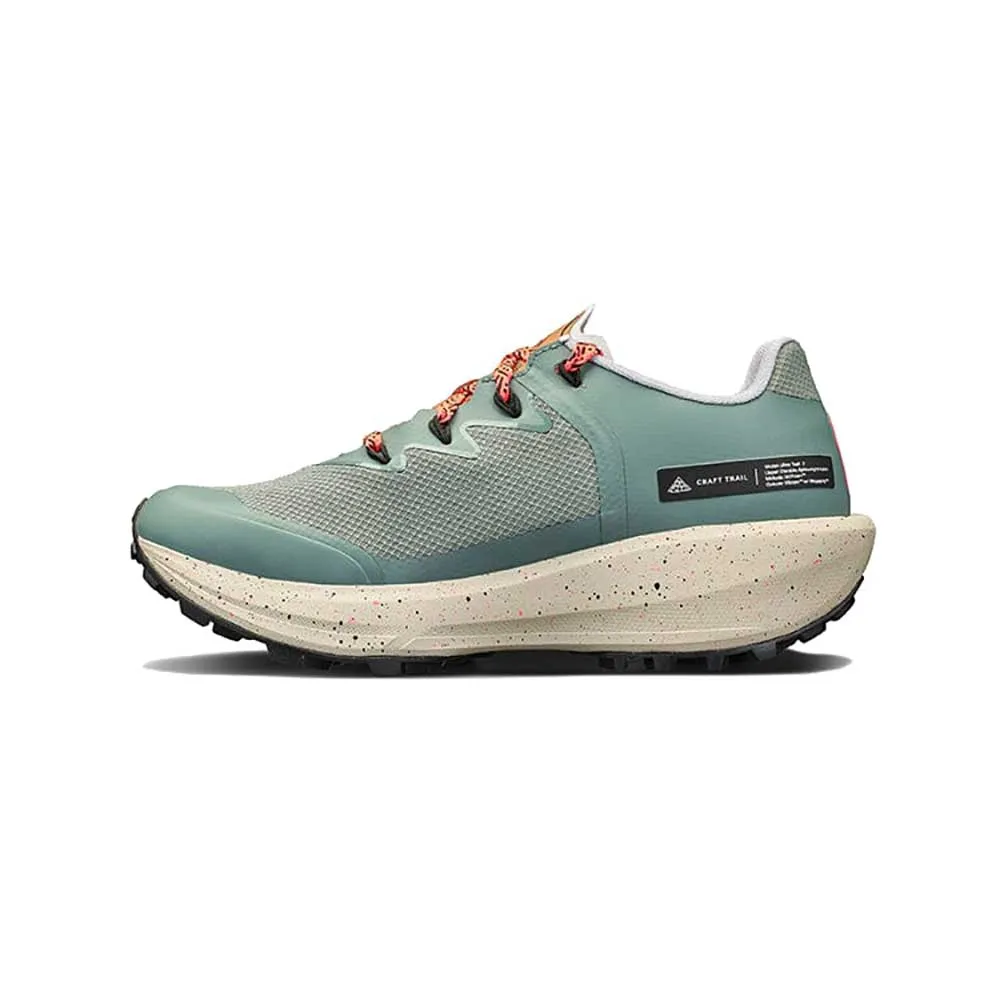 Women's CTM Ultra Trail 2 Trail Running Shoe - Thyme/Roots - Regular (B) mud proof trail sneakers Hybrid Traction Grid