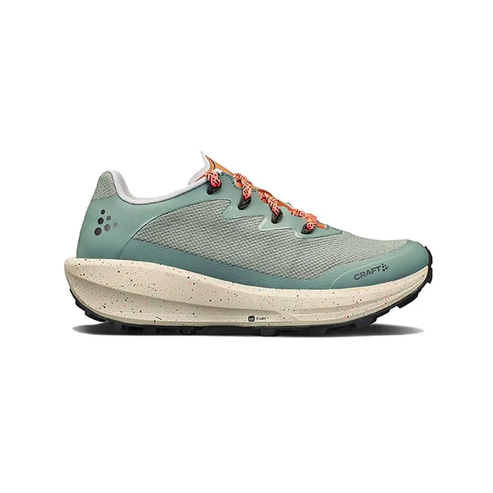 stability trail sneakers Dynamic Heel Counter Women's CTM Ultra Trail 2 Trail Running Shoe - Thyme/Roots - Regular (B)