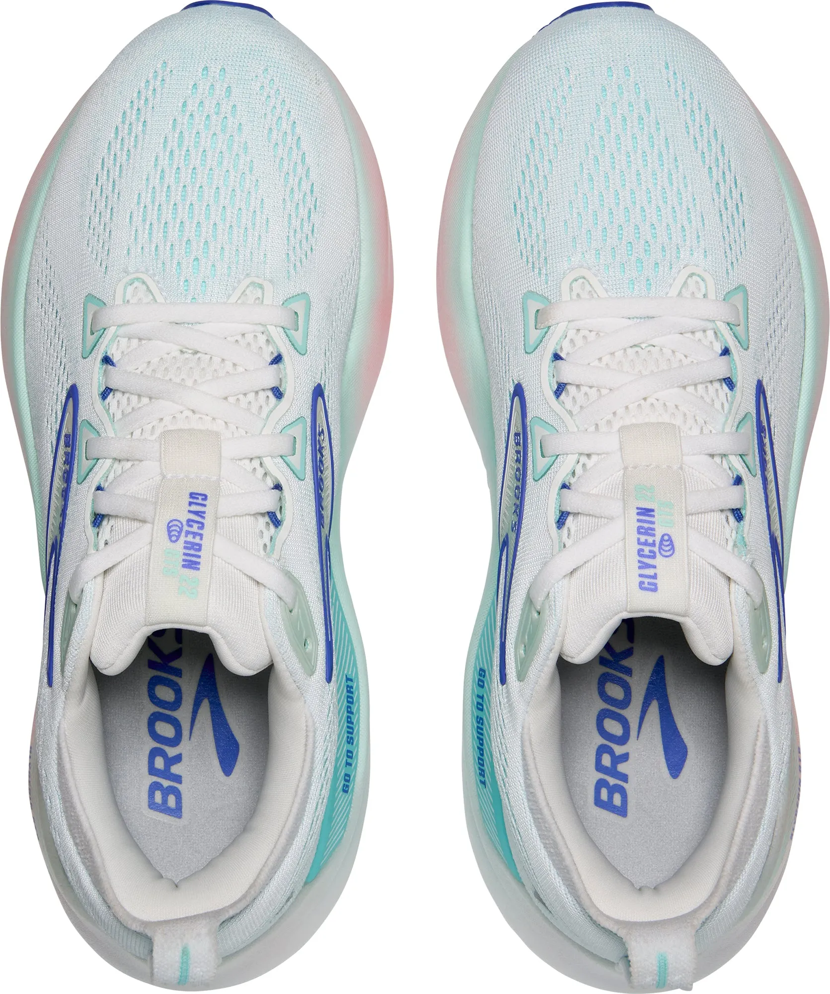 Great functionality Brooks Glycerin GTS 22 Womens Running Shoes - Green