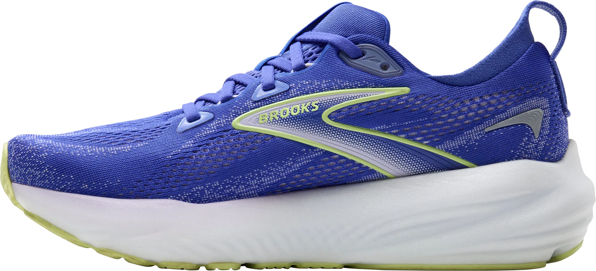 running in an airport area shoes well - being Brooks Glycerin 22 Womens Running Shoes - Blue