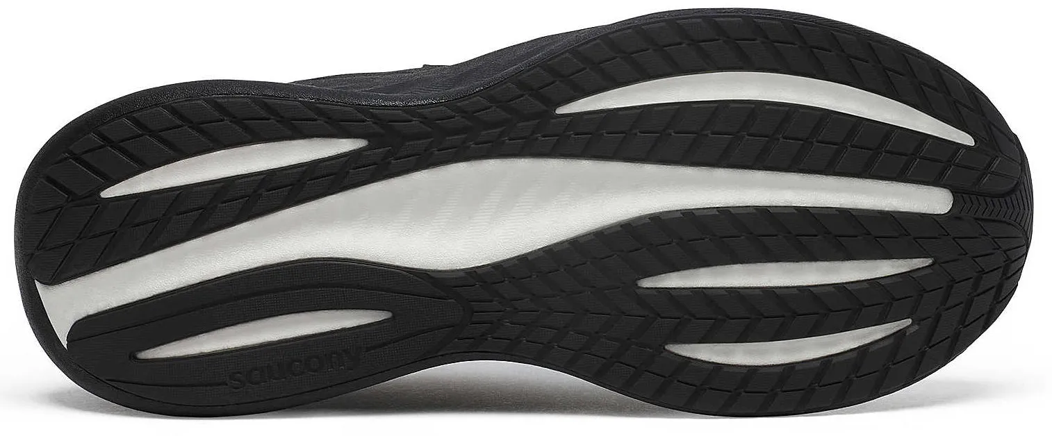 Saucony Triumph 22 Mens Running Shoes - Black stripe - design shoes