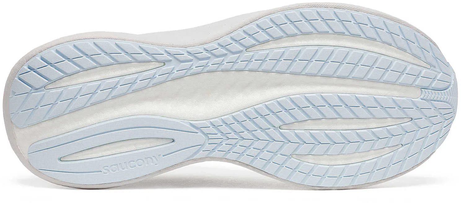 Saucony Triumph 22 Womens Running Shoes - Grey Lightweight TPU Insert RubberGrip