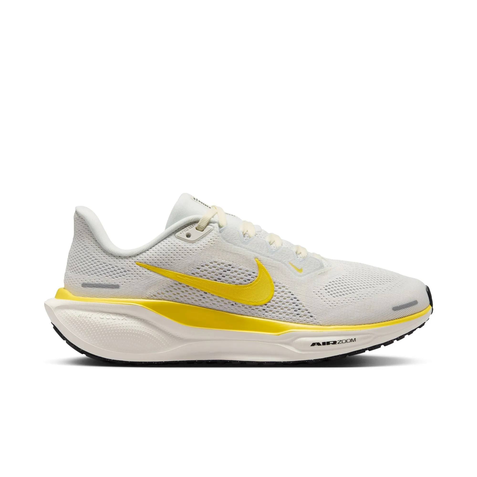 traction - enhanced shoes Women's Pegasus 41 (111 - Sail/Lightening-Pure Platinum-Alabaster)