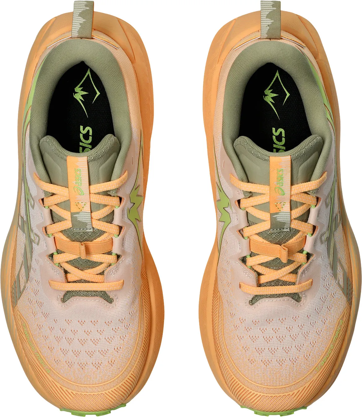 racquetball shoes Asics Trabuco Max 4 Mens Trail Running Shoes - Orange