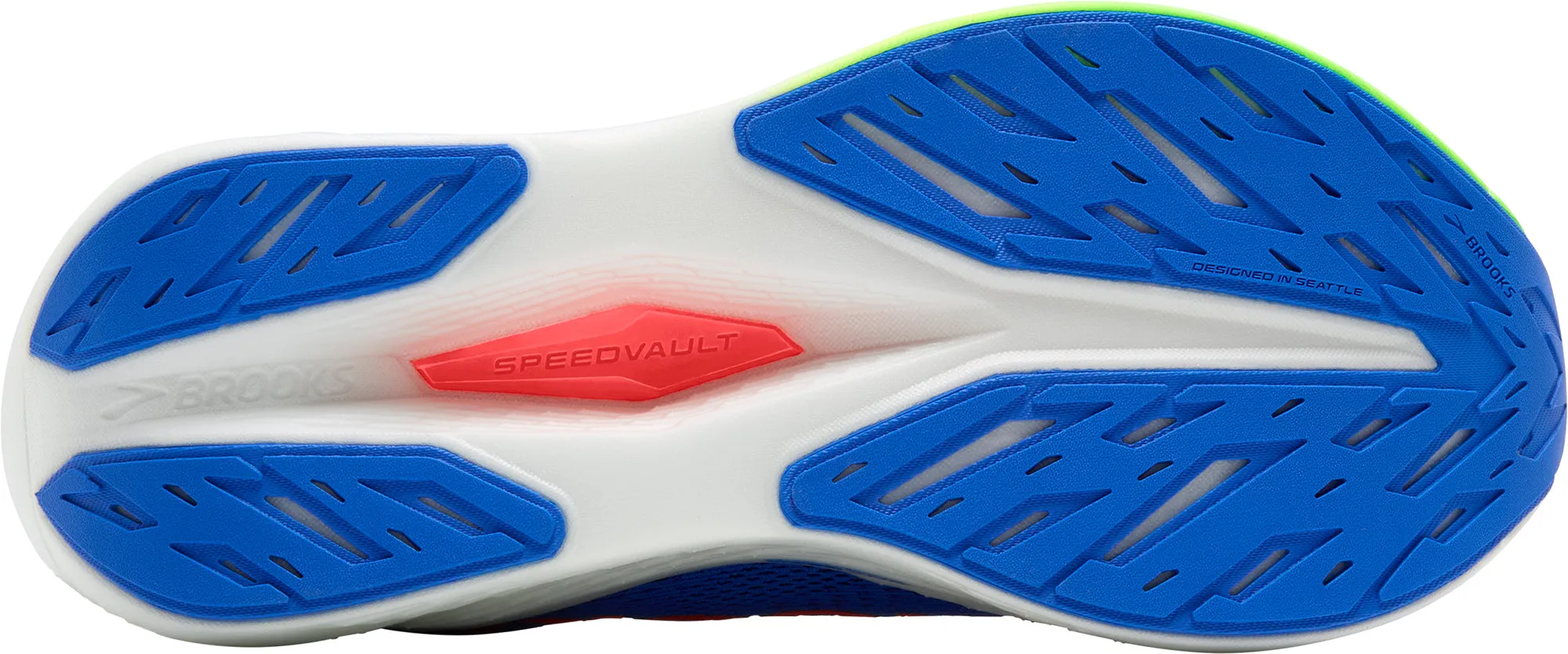 Brooks Hyperion Max 2 Mens Running Shoes - Blue toe - hugging Multi Directional Grip Pattern