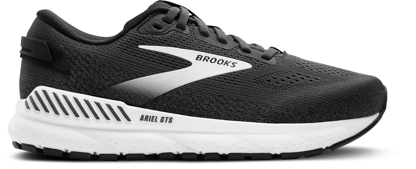 Natural Motion Design Women's Ariel GTS 24 WIDE (016 - Ebony/Black/White)