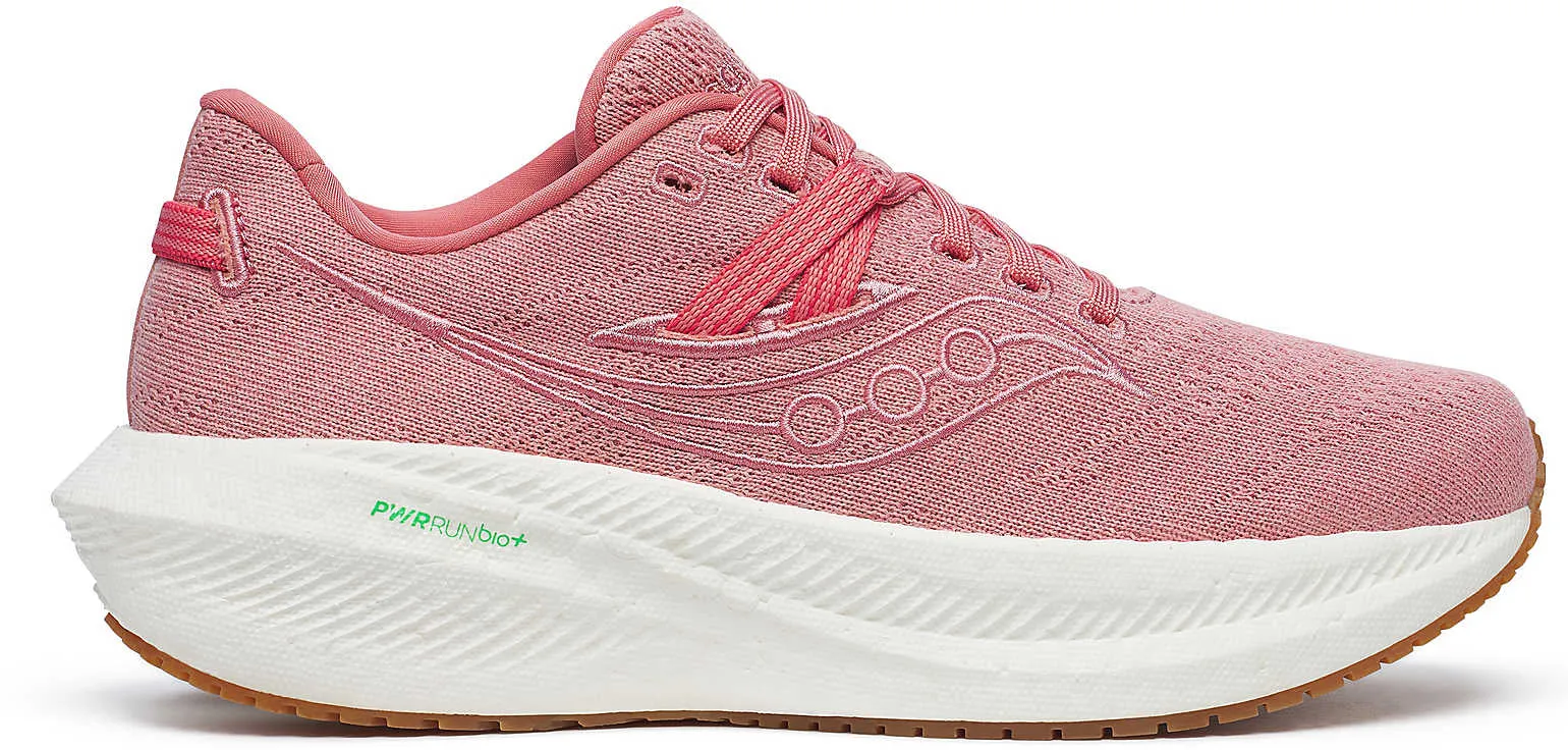 Heavy - duty Saucony Triumph RFG Womens Running Shoes - Pink