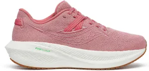 Heavy - duty Saucony Triumph RFG Womens Running Shoes - Pink