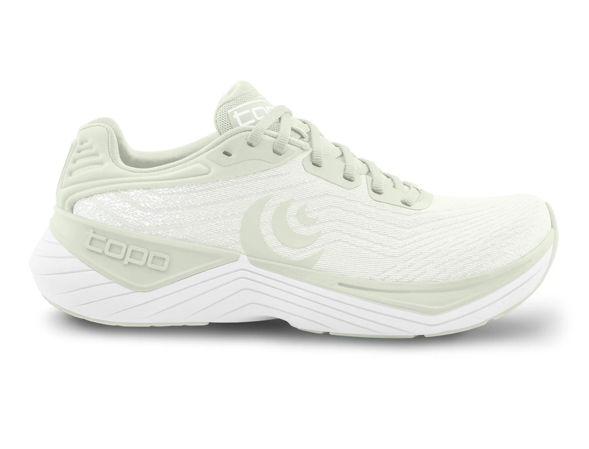 single - density midsole shoes Impact Control Topo Athletic | Ultrafly 5 | Women's | Grey/White