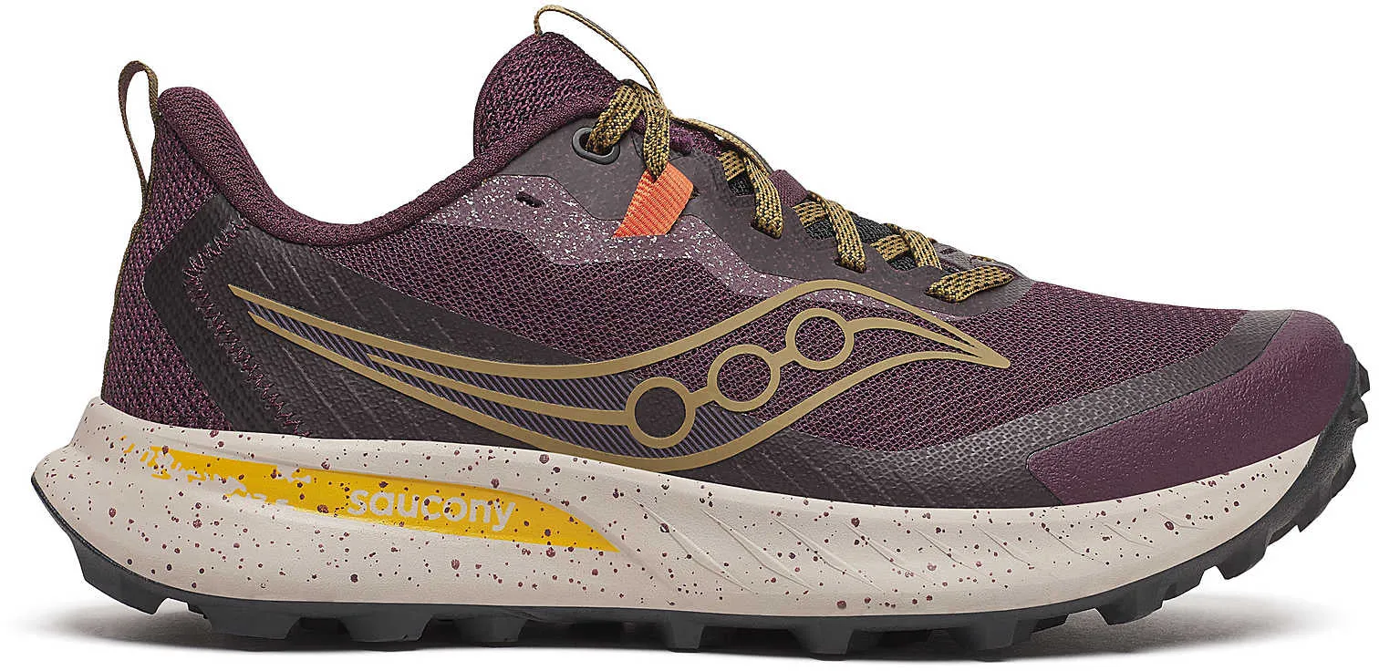 spring running Saucony Peregrine 15 Womens Trail Running Shoes - Red