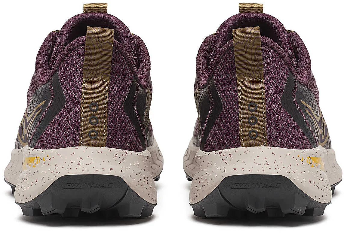 Soft Ride Saucony Peregrine 15 Womens Trail Running Shoes - Red