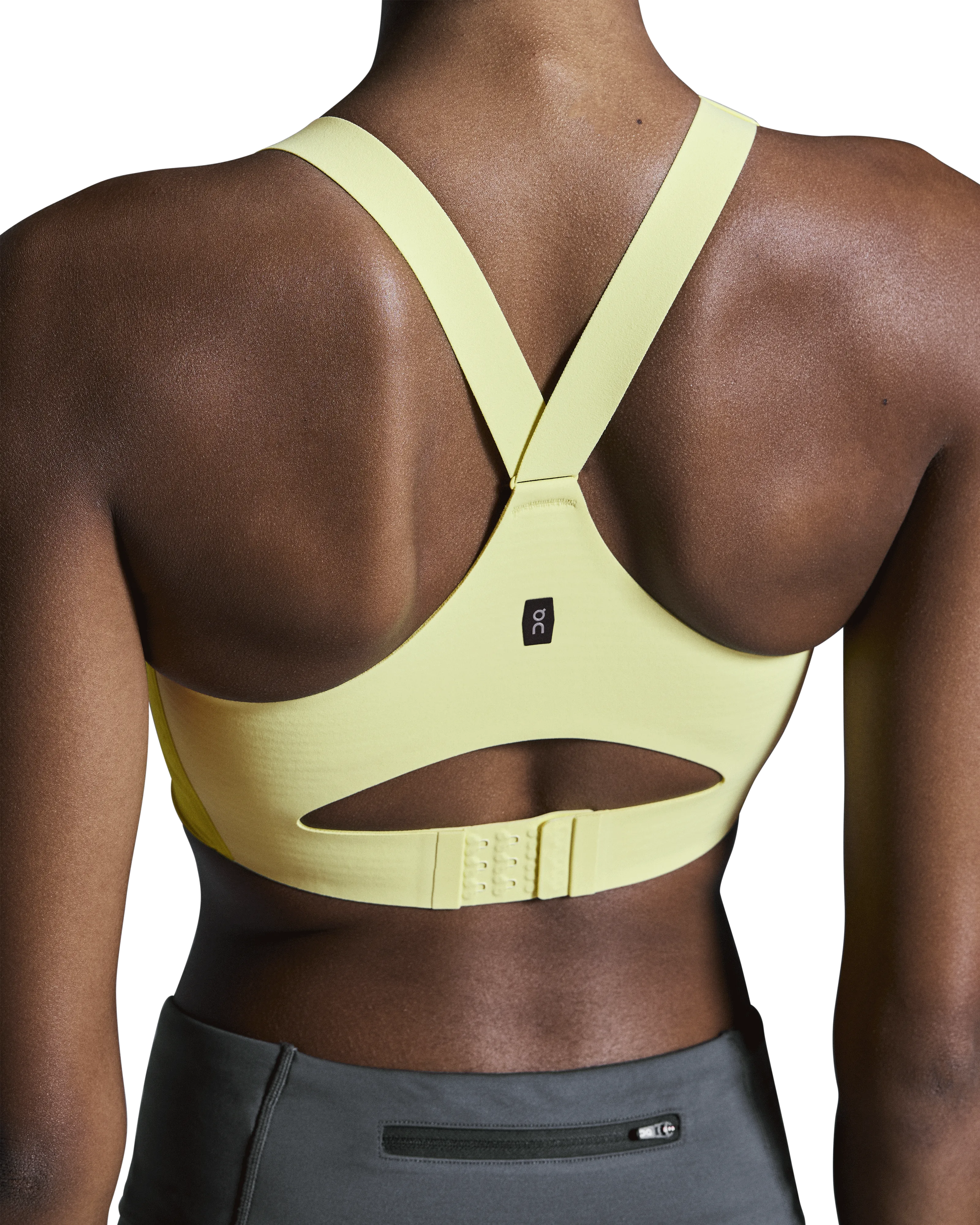 Women's Endurance Bra Lime Blue athletic clothing Non-irritating seams