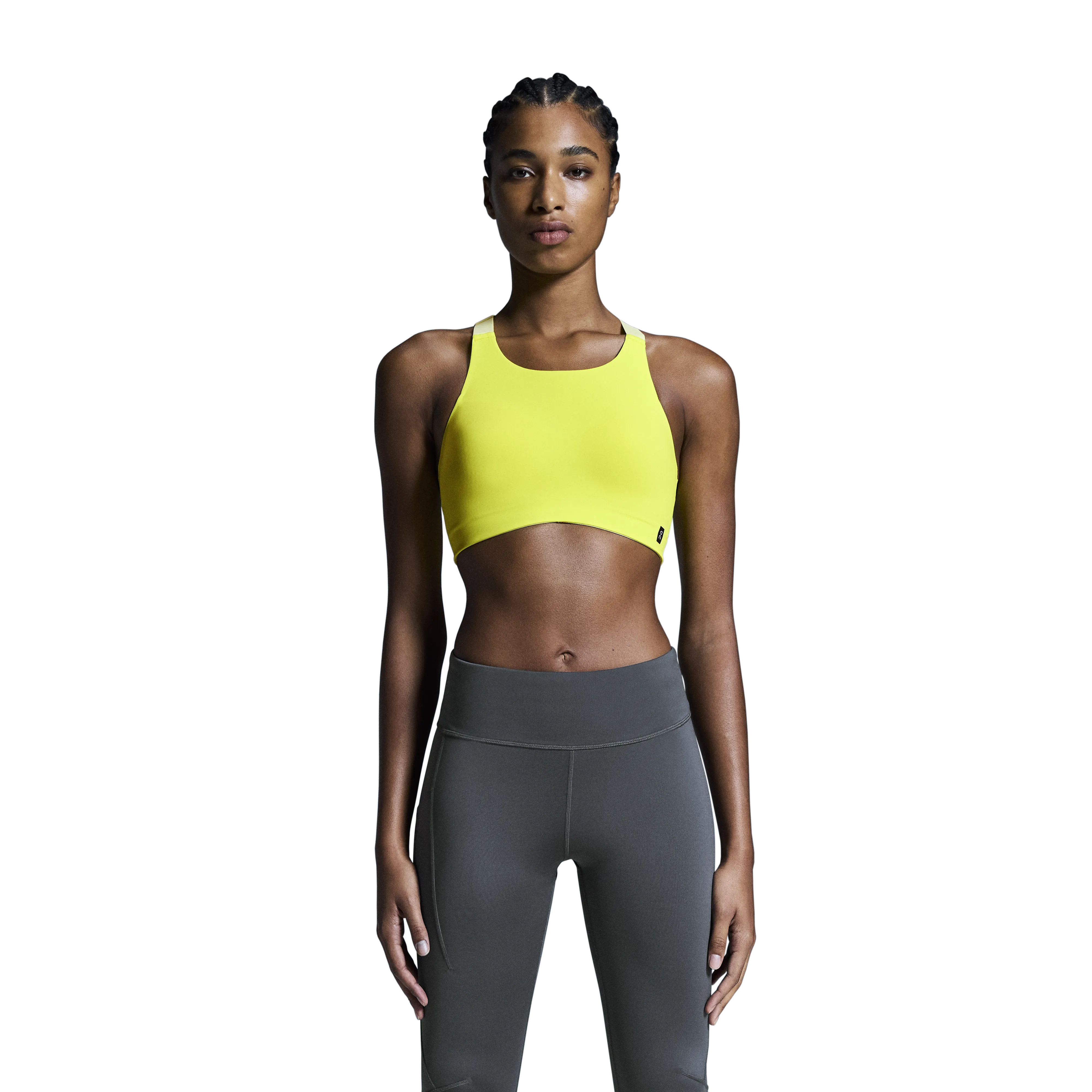 Comfort during sports Odor Resistant Material Women's Endurance Bra Lime