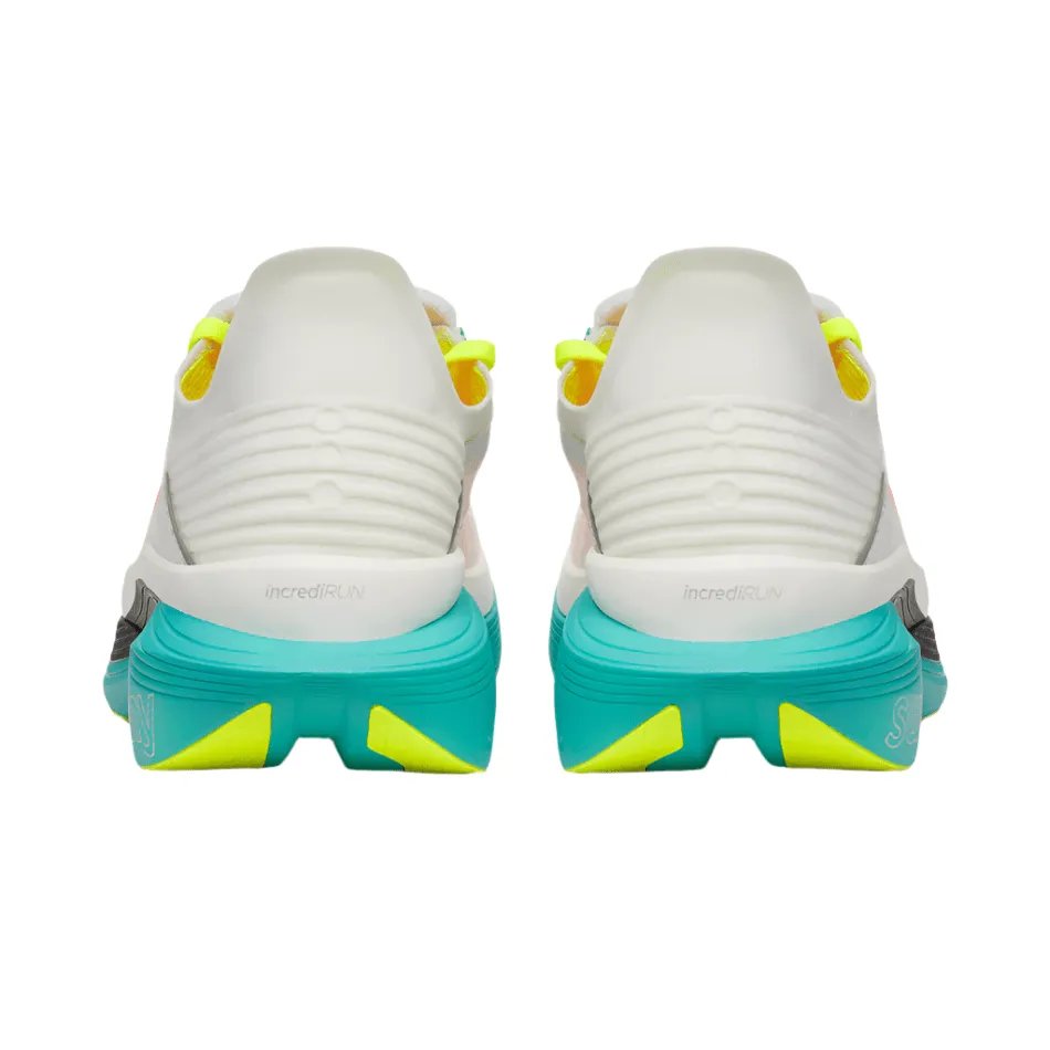 Saucony Unisex Endorphin Elite 2 Running Shoes in White/Mutant AW25 Strobel Lasted