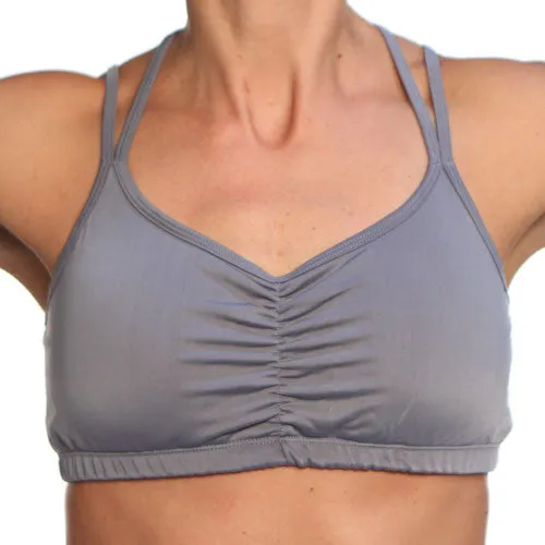 Gray Strappy Top Versatile Design
