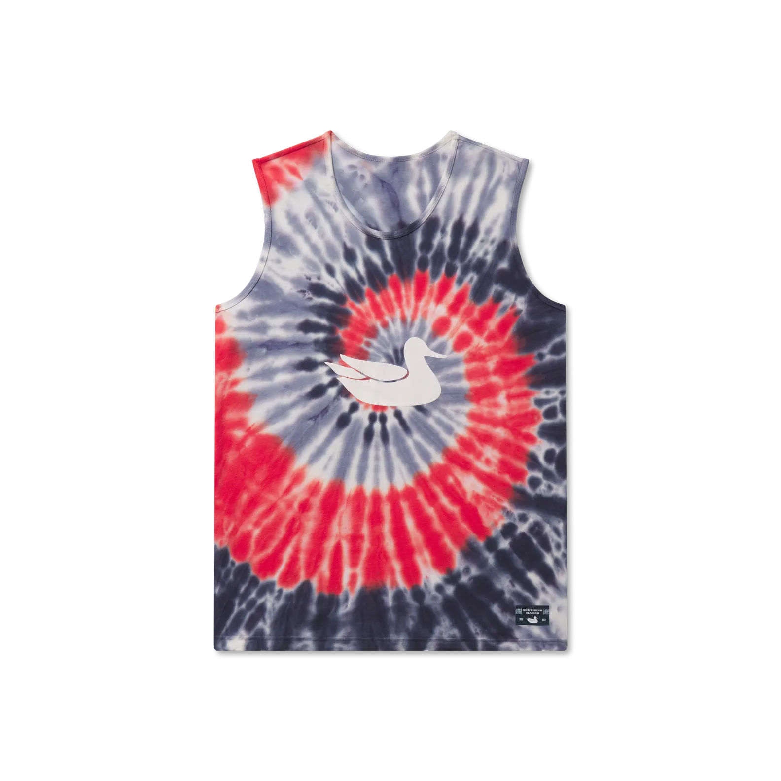 magnetic Coordination Whitling Tie-Dye Tank - Spiral