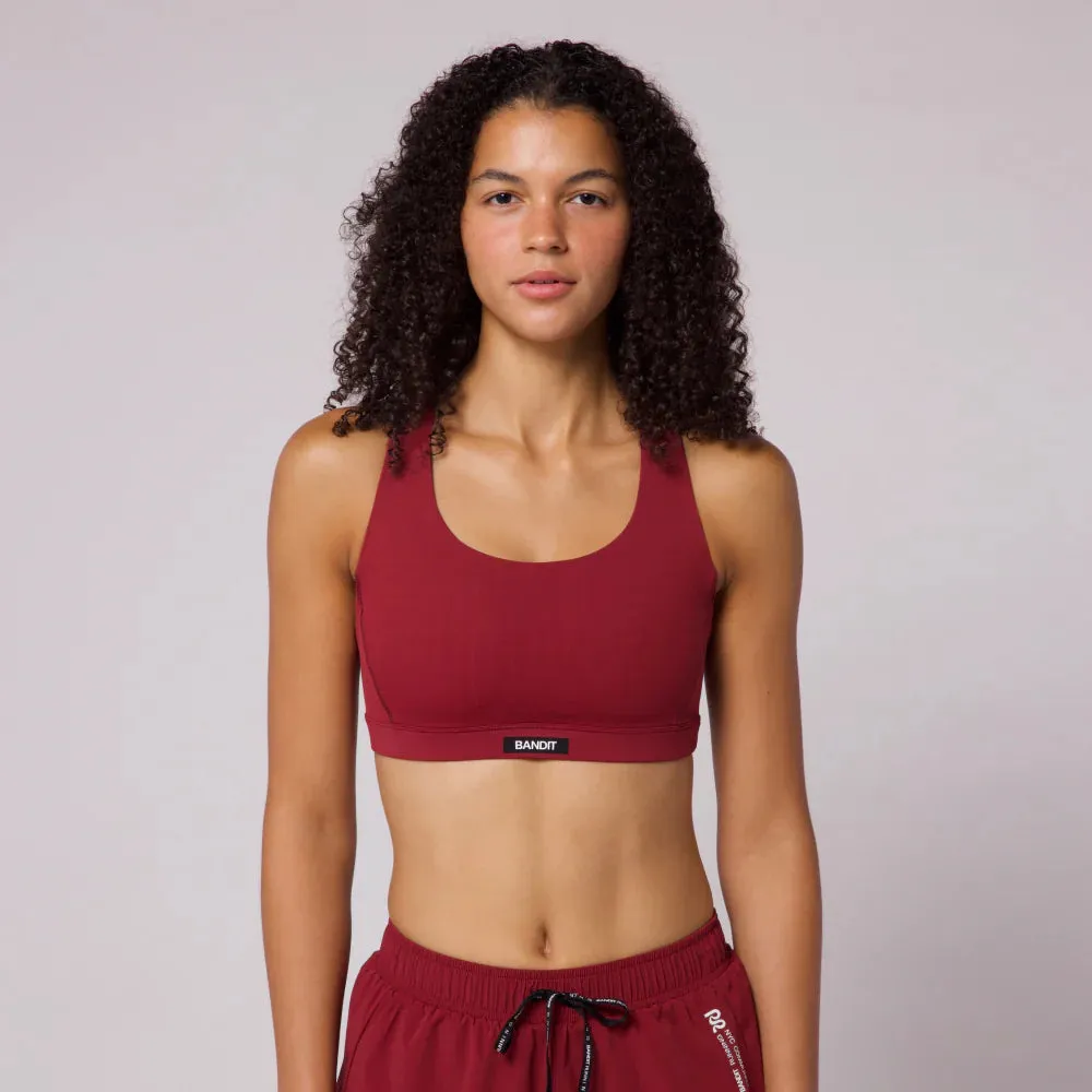 Seamless Band Gridlock? Scoop Neck Run Bra