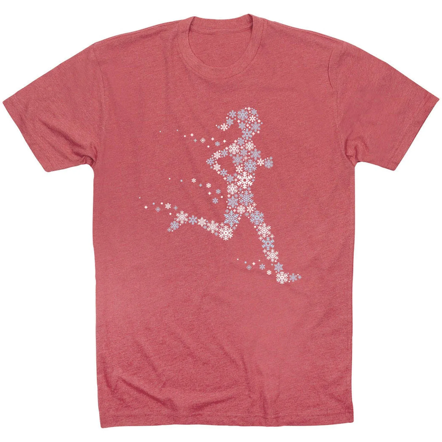 Running Short Sleeve T-Shirt - Winter Runner Girl Basic Top Odor Control Finish