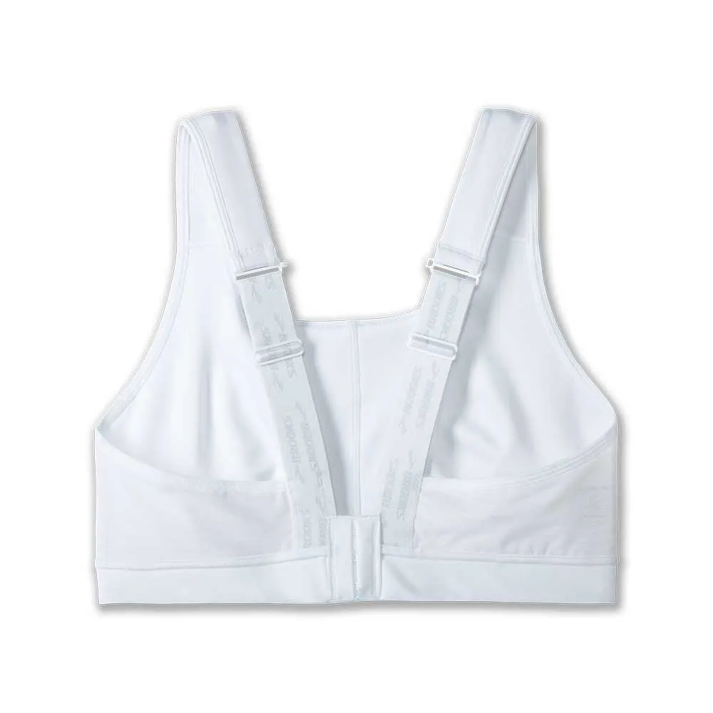 Women's  Convertible Sports Bra 2.0 - White Spandex Chest support