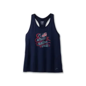 Technology - advanced Brooks | Distance Tank 2.0 | Women's | Run Happy Navy Run USA