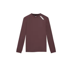 Women's Long Sleeve Tech T | Dark Taupe Stylish Look