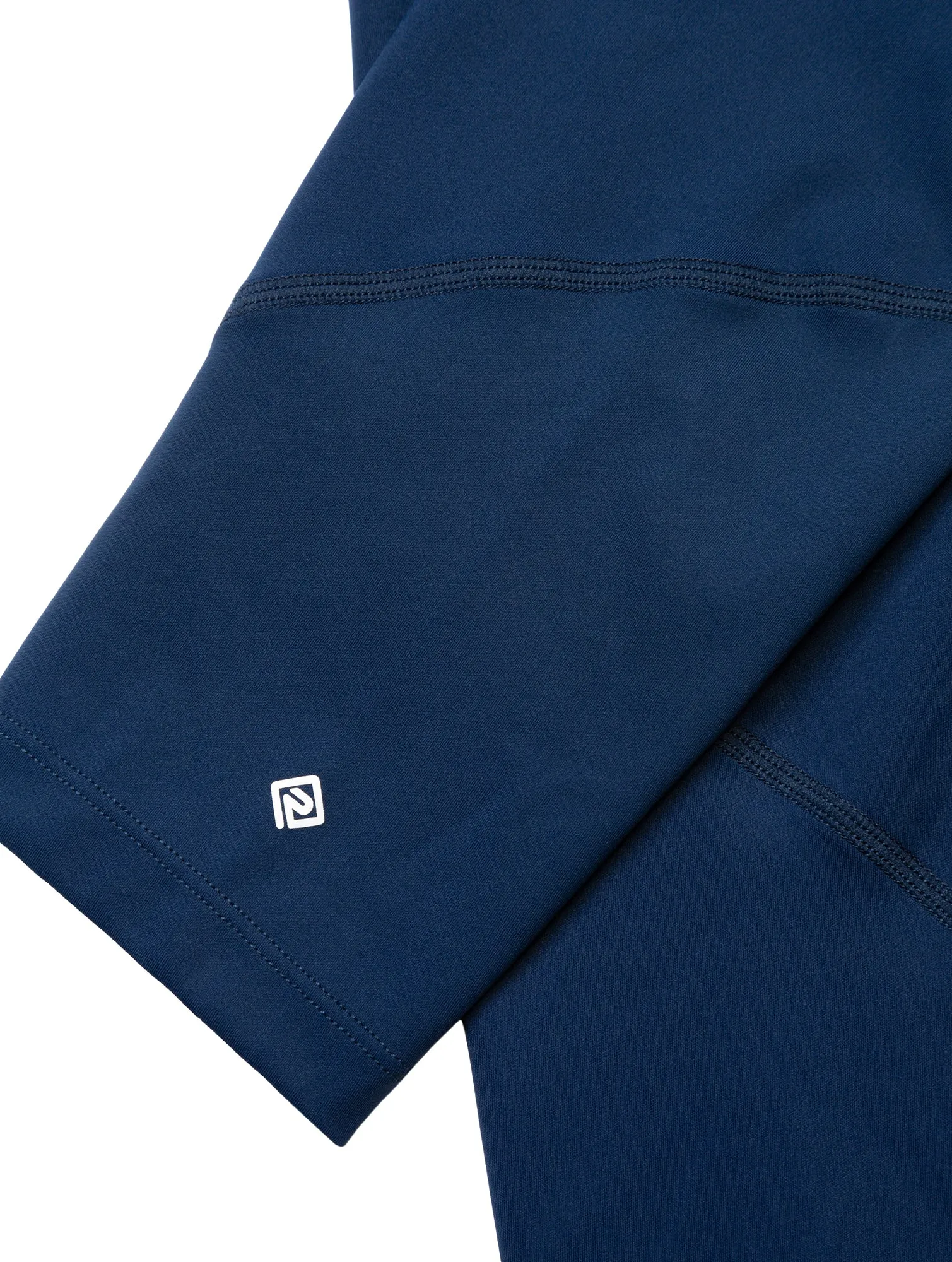 Tactile Comfort Wrinkle Resistant Eco Shopper Ronhill Tech Womens Long Running Tights - Navy