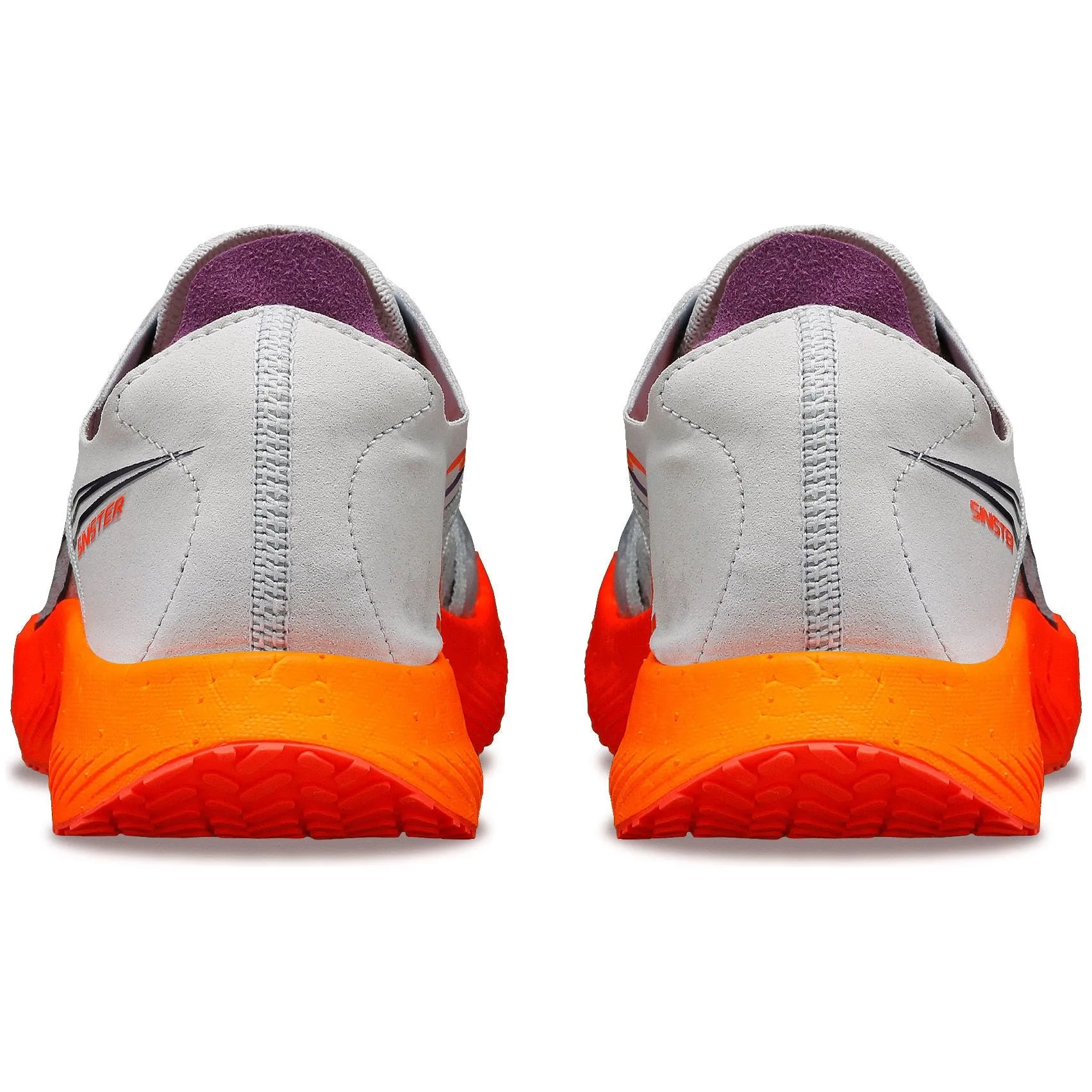 Saucony Sinister Womens Running Shoes - Grey Tread Density Optimization