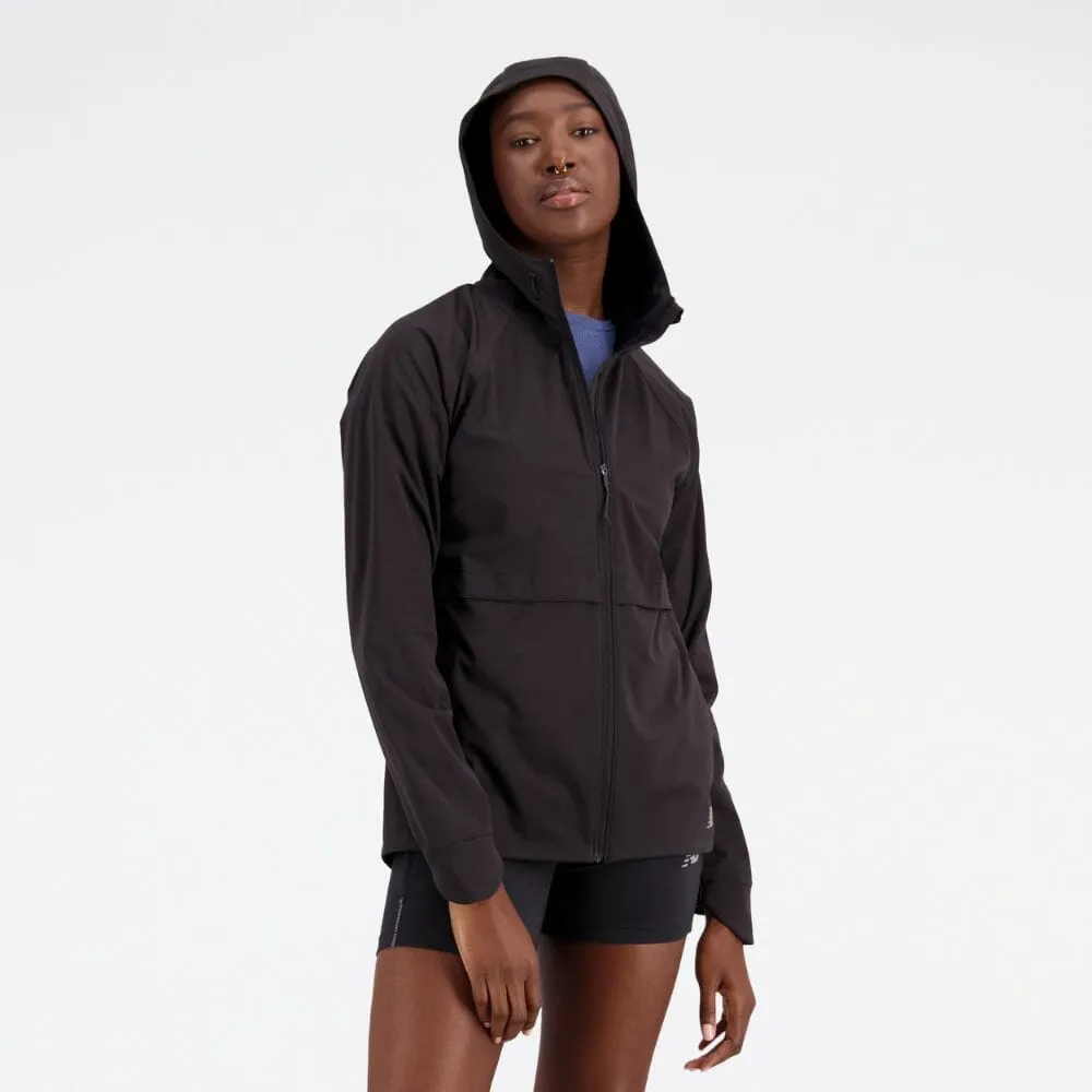 New Balance Women's Impact Run Water Defy Jacket Art