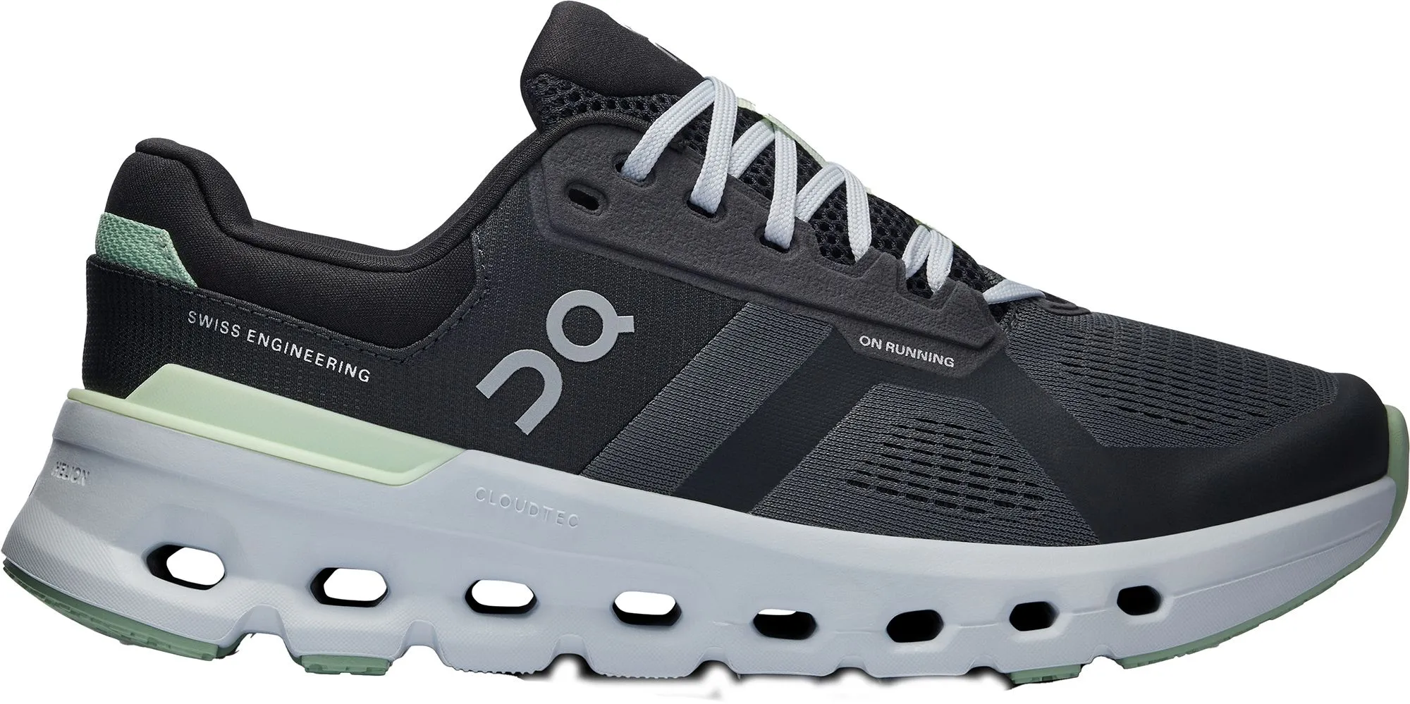 Women's Cloudrunner 2 Wide (Shadow/Lima) Airflow channels Anti - fatigue