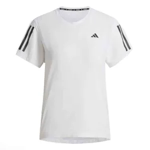 adidas Own The Run Short Sleeve Women's Running Tee - White sporty wear