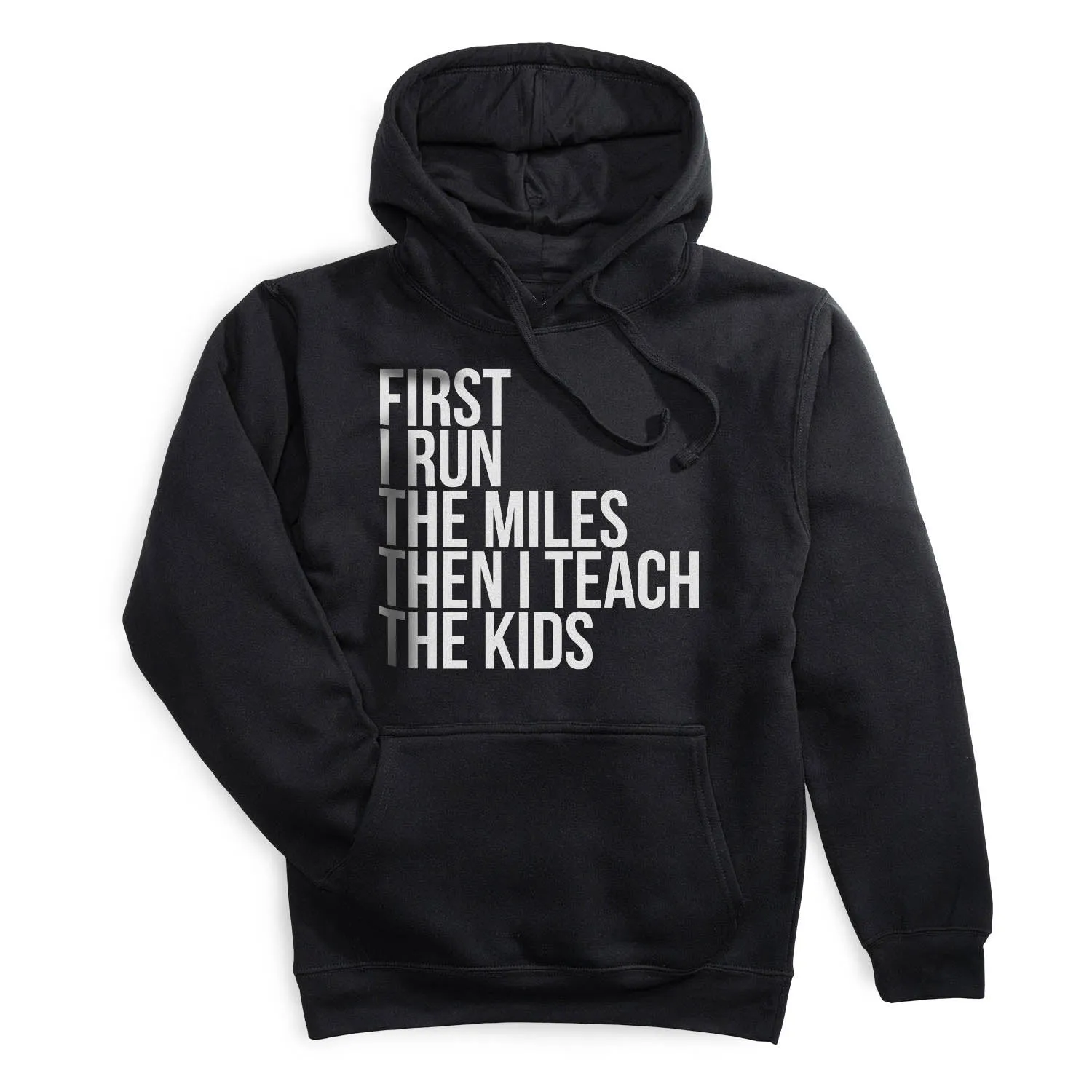AbrasionResistantThread Icon Fit Statement Fleece Hoodie -  Then I Teach The Kids