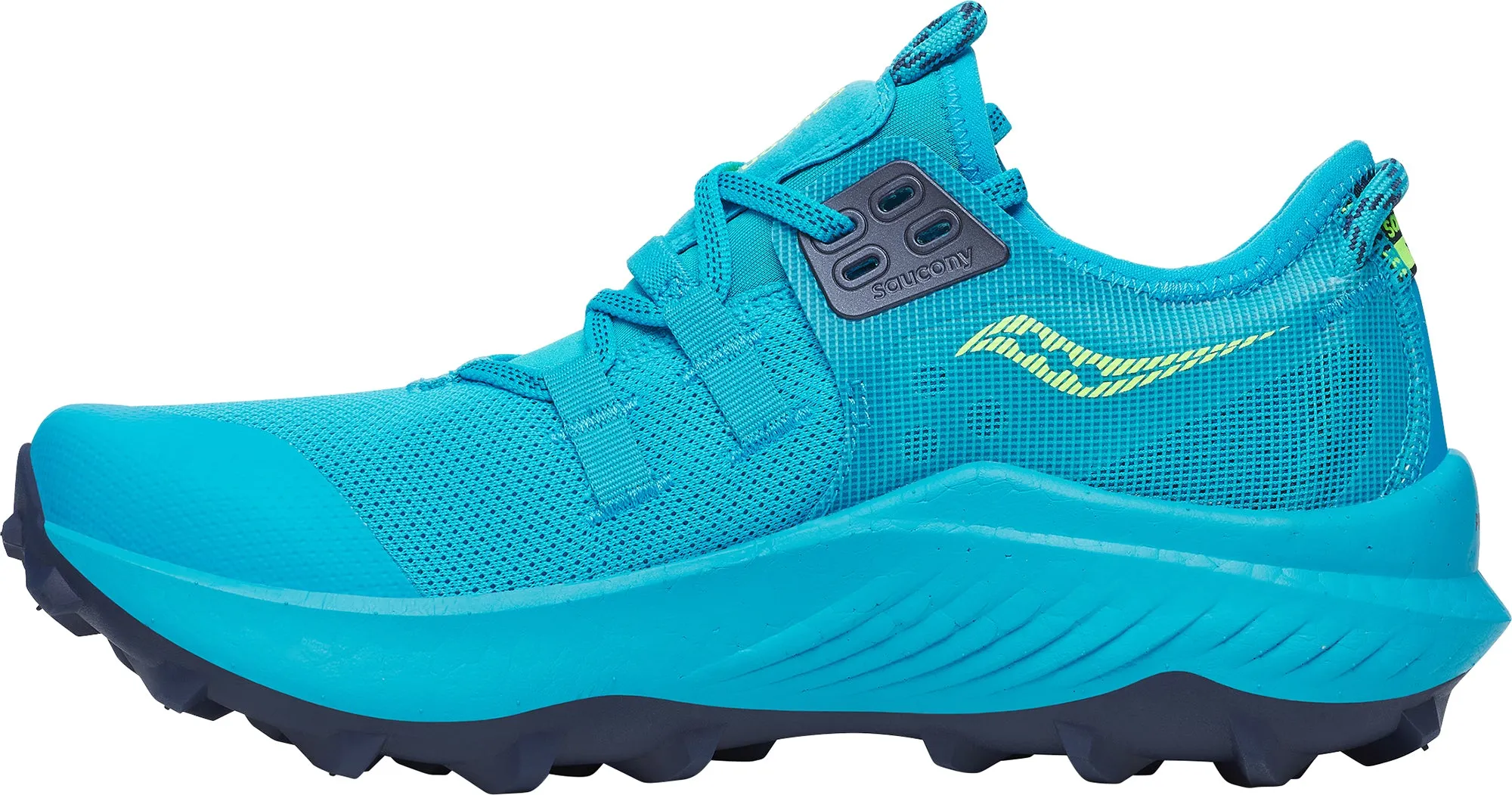 Saucony Endorphin Rift Womens Trail Running Shoes - Blue Hyper Bounce Foam Ortholite insole