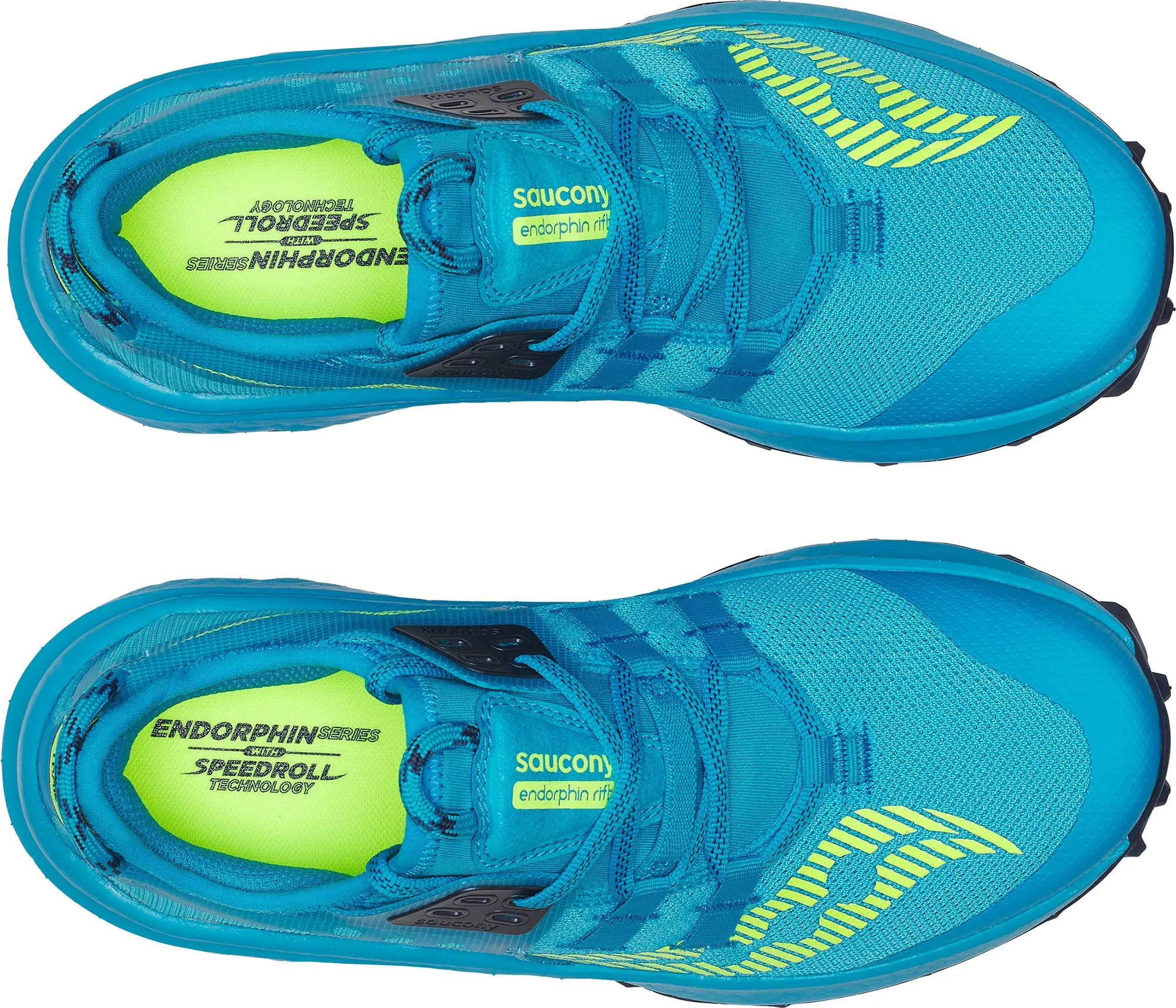 Saucony Endorphin Rift Womens Trail Running Shoes - Blue strength training running wear treadmill training shoe use