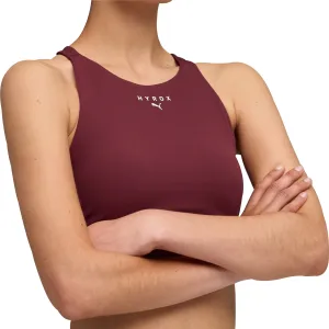 Comfortable Fabric Puma X HYROX Shape Luxe High Neck Womens Sports Bra - Red