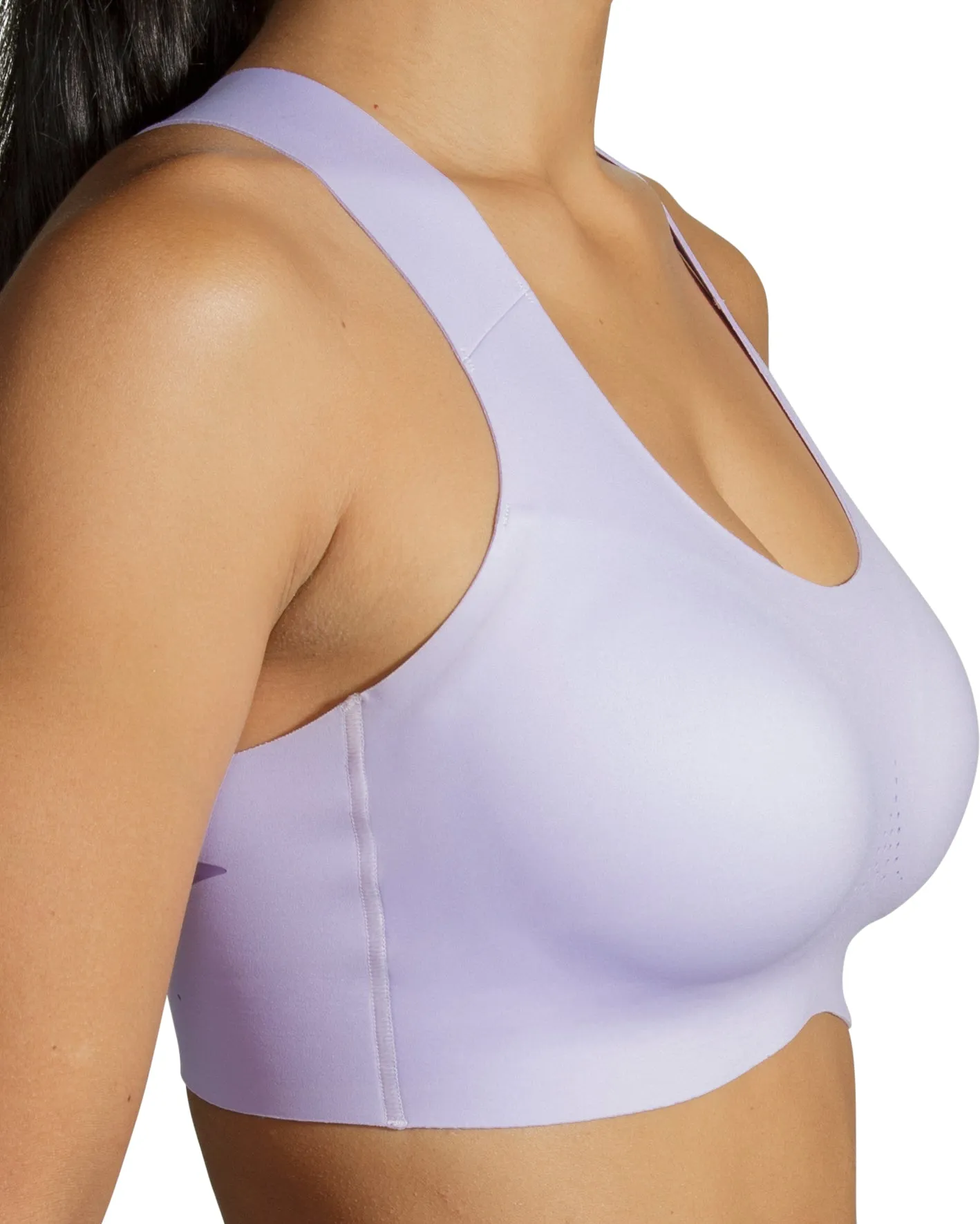 Low-impact Seamless Fabric Brooks Dare Crossback 2.0 Womens Sports Bra - Purple