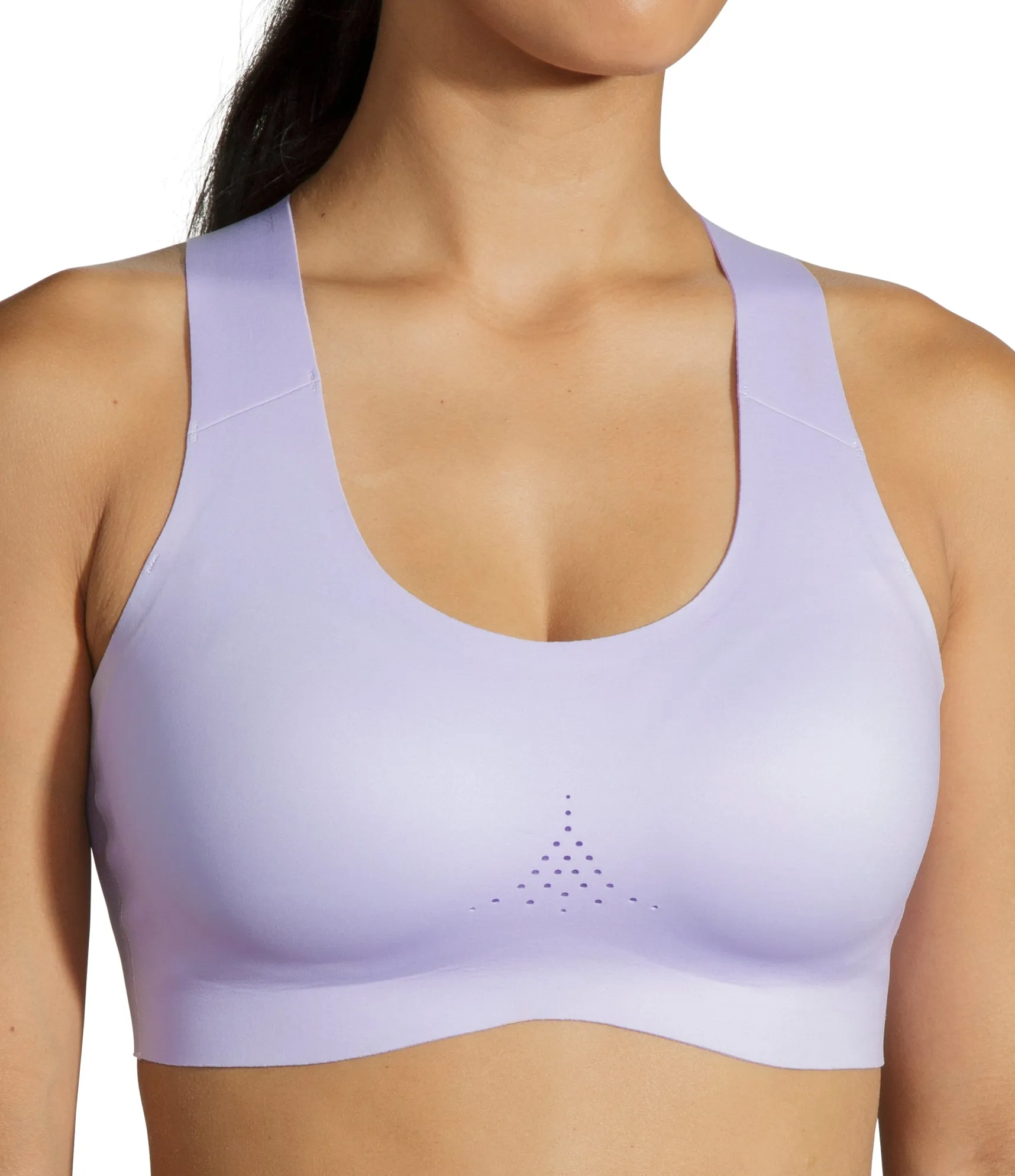 Lightweight Strap Comfortable Wear Brooks Dare Crossback 2.0 Womens Sports Bra - Purple